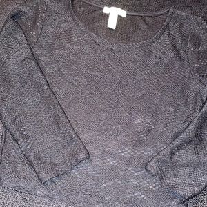 Ambiance apparel. Black crop. Medium. Nwot.